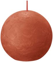 Bolsius Stumpenkerze Rustikal Earthly Orange ø 7.5 cm